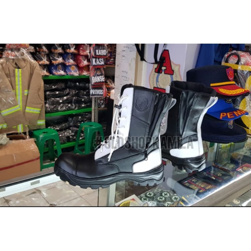 sepatu provost provos pemadam damkar PDL
