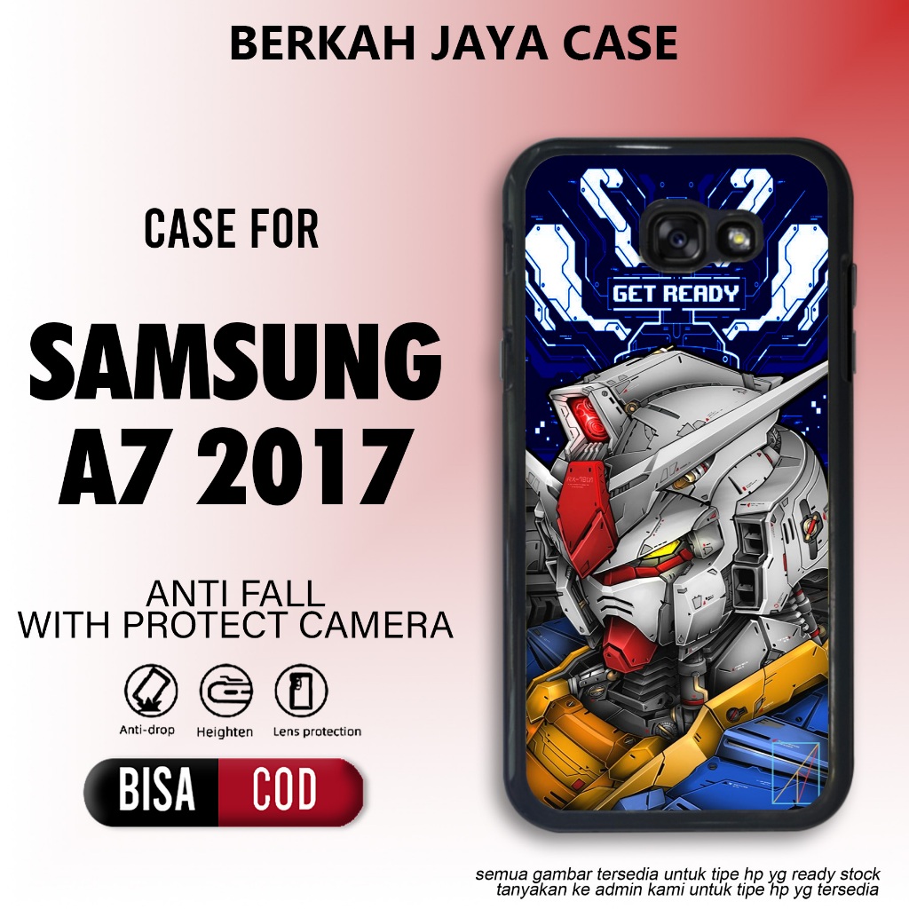 Case Samsung A7 2017 Casing Gundam Hardcase Softcase Glossy Casing Samsung A7 2017 Terbaru Termurah