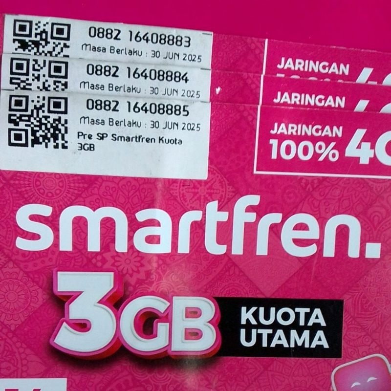 Smartfren cantik kuotanya 3GB