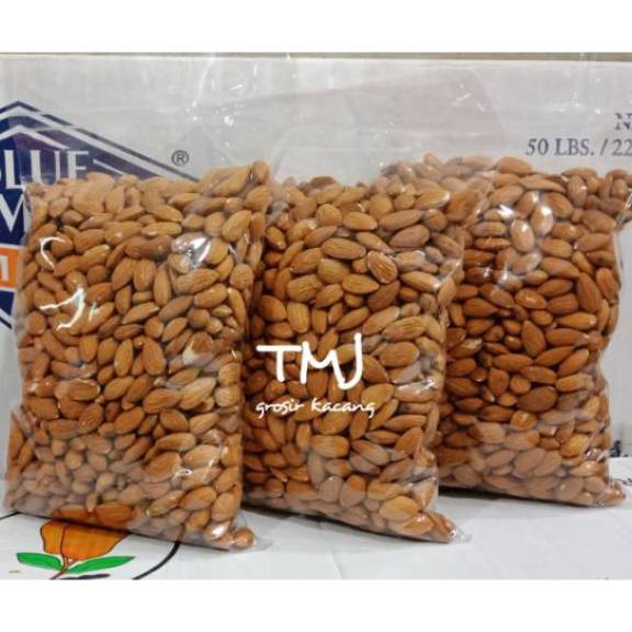 

[KODE QSFFD] KACANG ALMOND PANGGANG KUPAS PREMIUM 1KG (ROASTED)