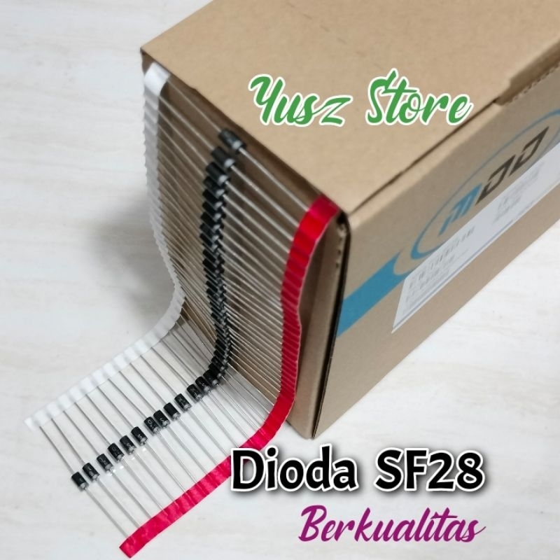Dioda SF28 2A 600v Super Fast Rectifier Bisa untuk Bootstrap pengganti RL2