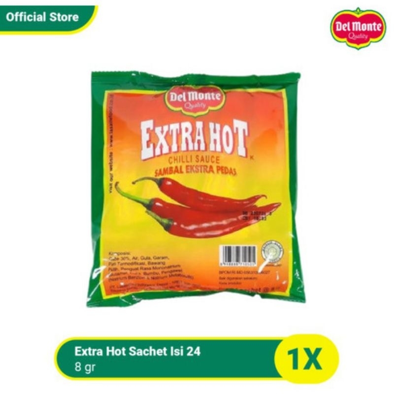 

Delmonte Saos Extra Hot 24 Sachet