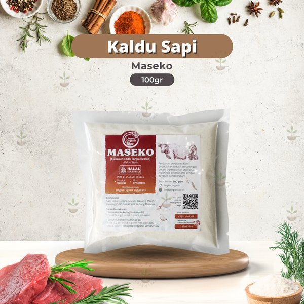 

Maseko Kaldu Sapi Lingkar Organik Refill *Pekanbaru*