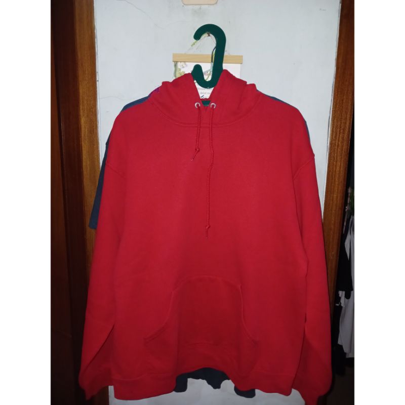 HOODIE MERAH FRUIT OF THE LOOM