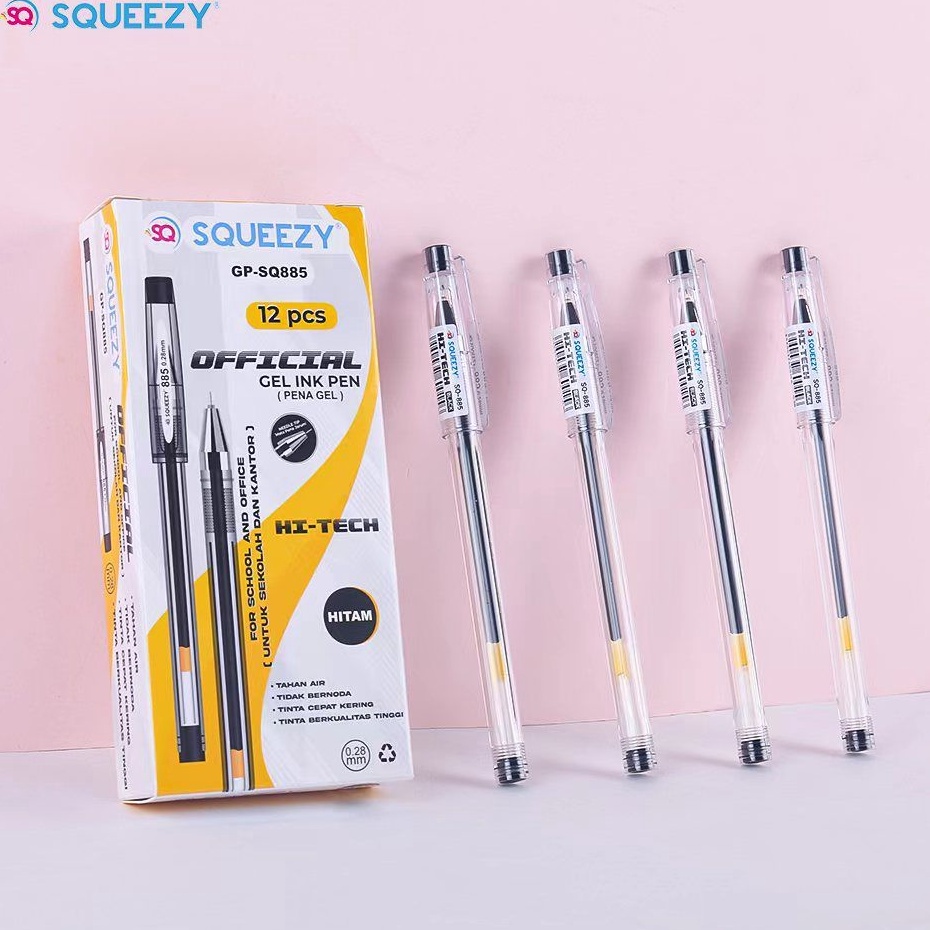 

[KODE GCAIL] (12pc) pen HI TECH 0.28MM/PEN GEL HITECH HI-TECH