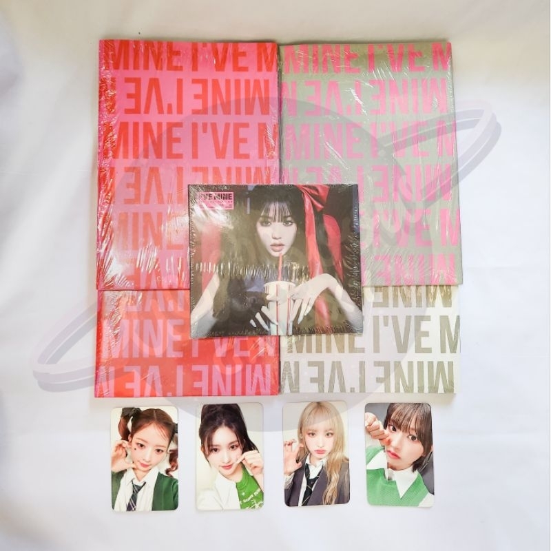 [READY STOCK] IVE Album "I'VE MINE" + MyMusicTaste MMT Benefit Photocard PC