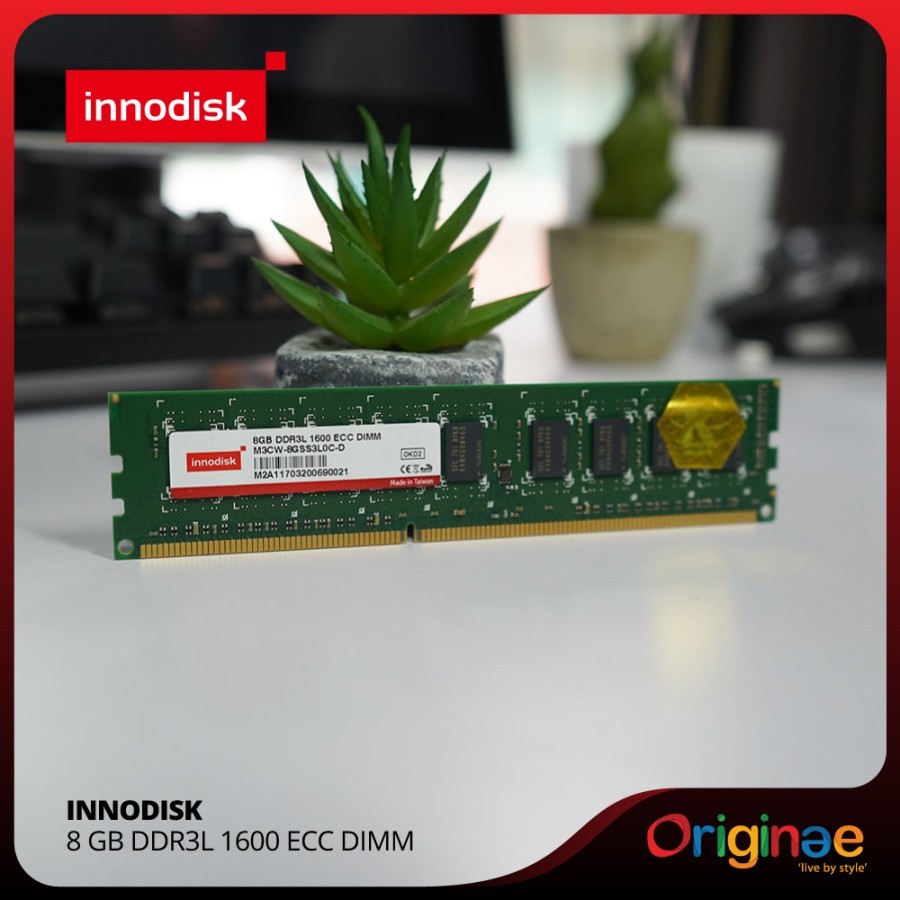 Innodisk RAM Server 8GB DDR3L 1600MHz Ecc Dimm Industrial Memory