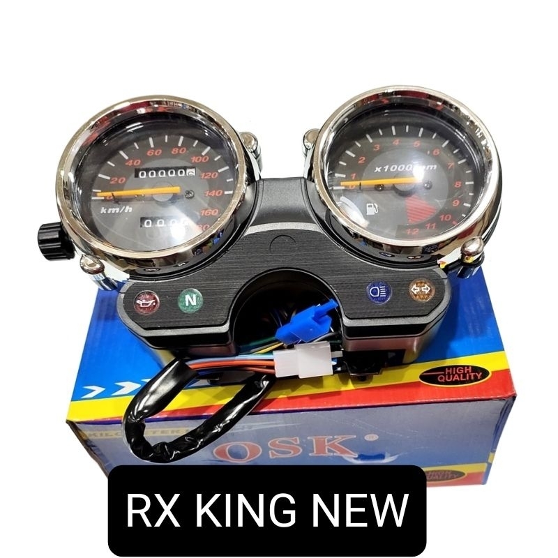 BATOK SPEEDOMETER SPIDO / KILOMETER ORIGINAL OSK RX KING NEW HITAM