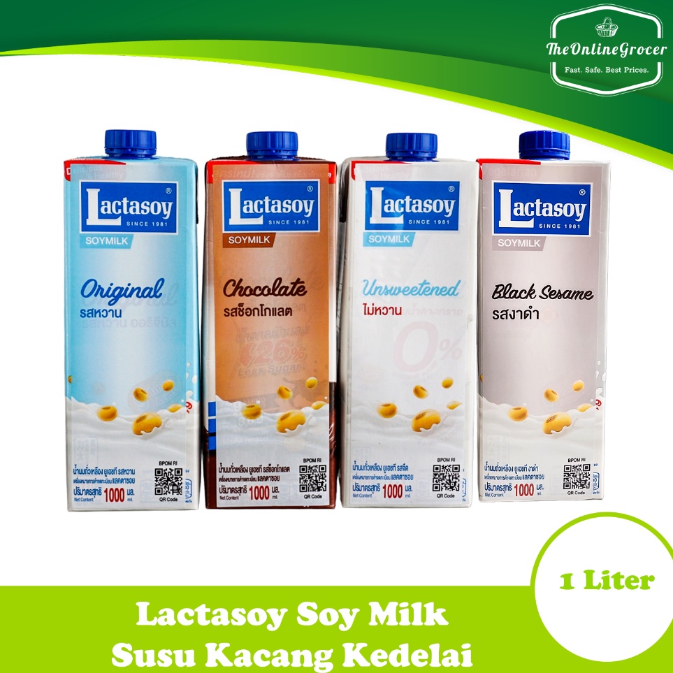 

[KODE GDY7S] Lactasoy Soy Milk 1L – Susu Kedelai