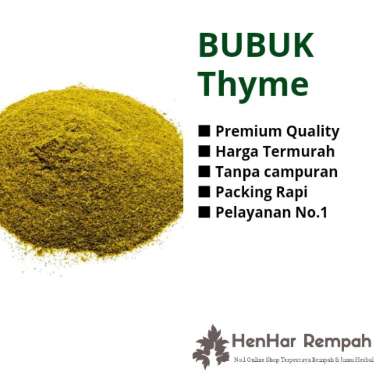 

Thyme Bubuk 1 Kg