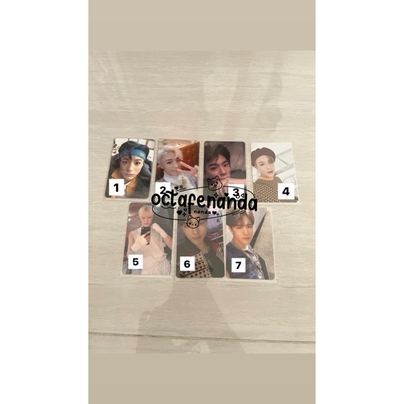 Photocard pc jeno nct dream official mfal We Young We Go Up Empathy Reality We Boom Reload Ridin Rol