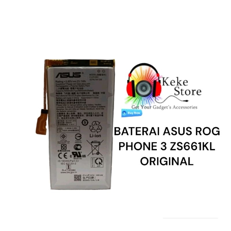 BATERE BATERAI BATTERY HP ASUS ROG PHONE 3 ZS661KL C11P1903 ORIGINAL PABRIK
