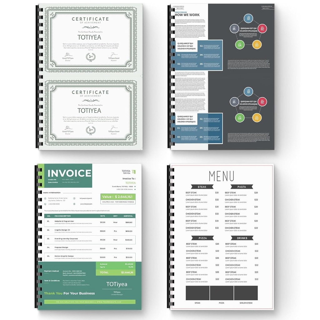 

HenJO Mesin Jilid Spiral Plastik Binding A4 Milan / Mesin Binding A4 Milan 2 ORIGIN / Binding