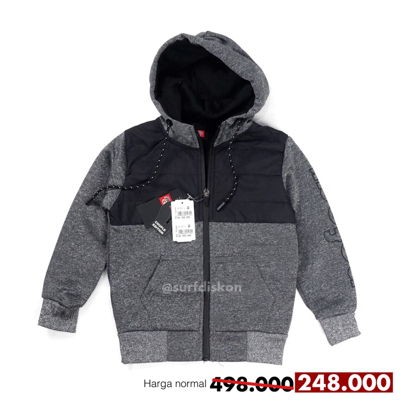 Hoodie Kids NO FEAR Grey Worm