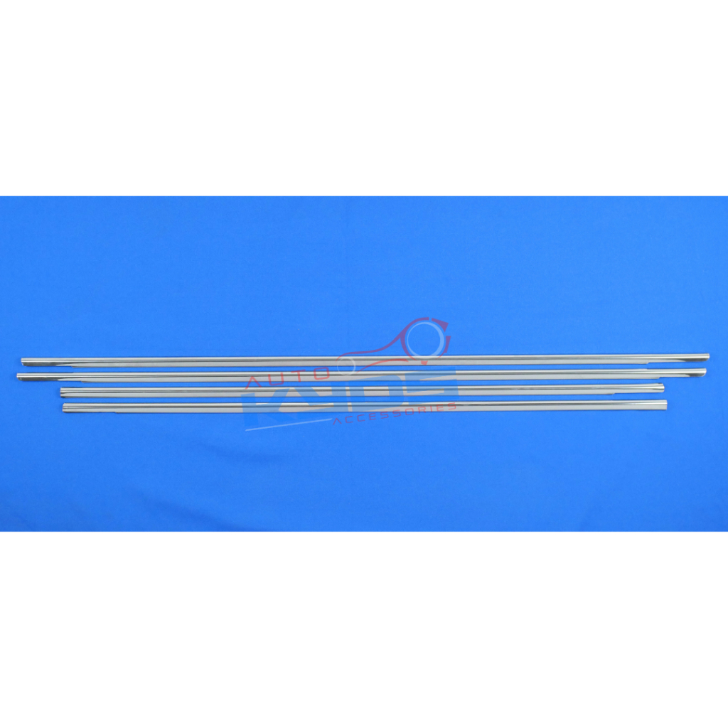 Cover List Kaca Samping / Pelipit Karet Kaca Pintu Chrome All New Avanza All New Xenia 2012 2013 201