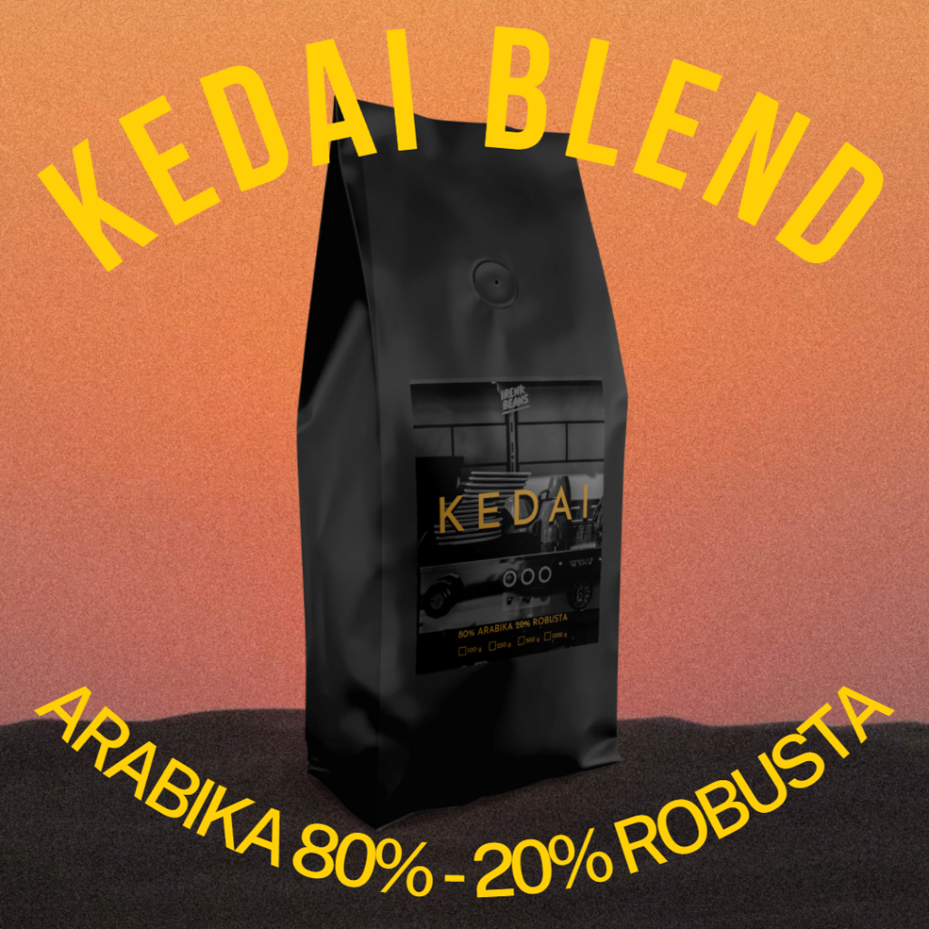 

Kedai Blend - 500g - Arabica Robusta Espresso Kopi Susu Biji Bubuk