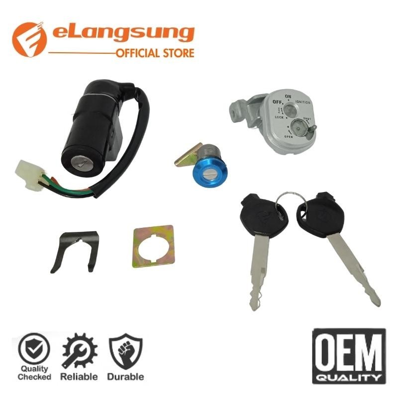 Elangsung Key Set KVR - Paket Kunci Set Motor Honda Revo