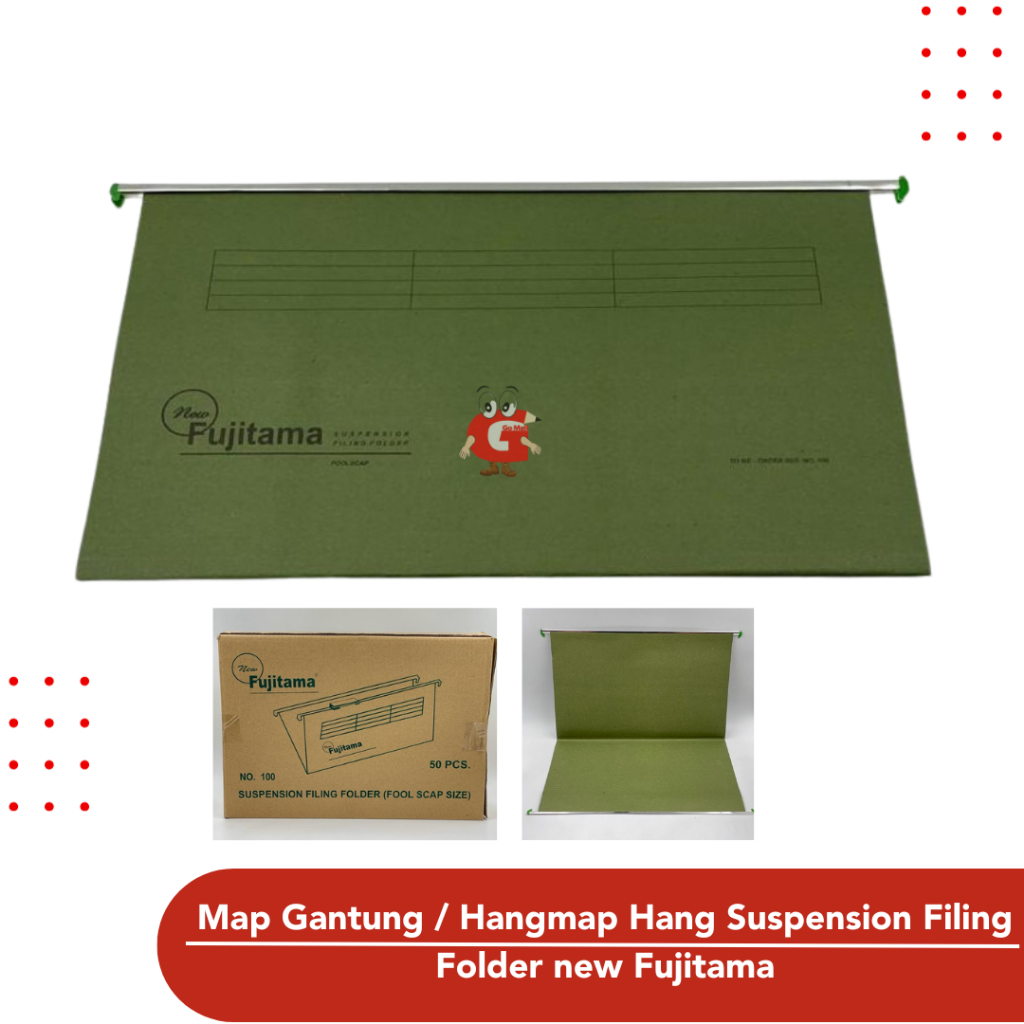 

Map Gantung / Hangmap Hang Suspension Filing Folder new Fujitama