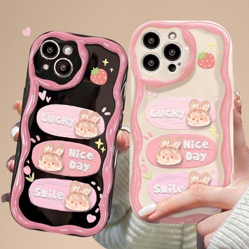 SOFTCASE SILIKON CASING MELTING CLEAR SHOCKPROOF BLACKPINK NICE DAY FOR OPPO A58 A78 A72 A74 A95 A76