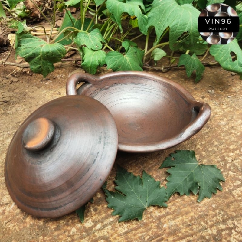 Wajan serabi kecil gerabah tanah liat