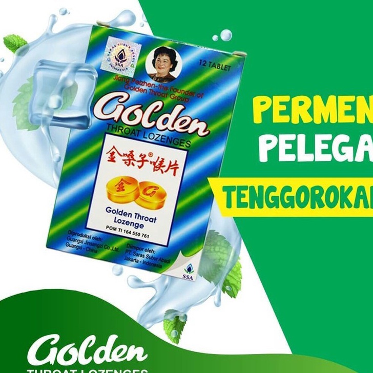 

Kirim Langsung Golden Throat Lozenges 12's Serba Murah