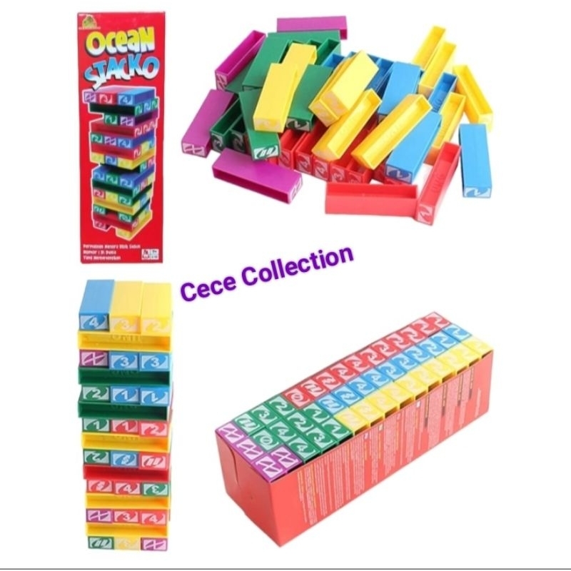 Mainan Uno Stacko