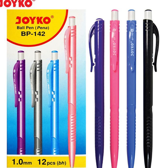 

Ready Stok Pulpen Joyko BP-142 / (1pak/12pcs)