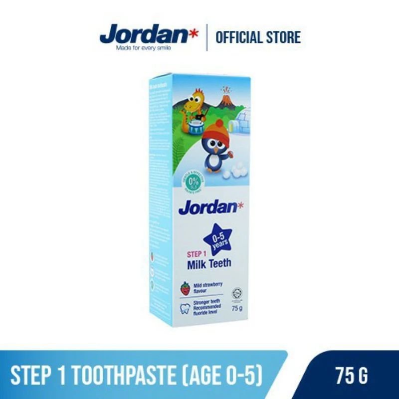 Jordan Toothpaste step 1