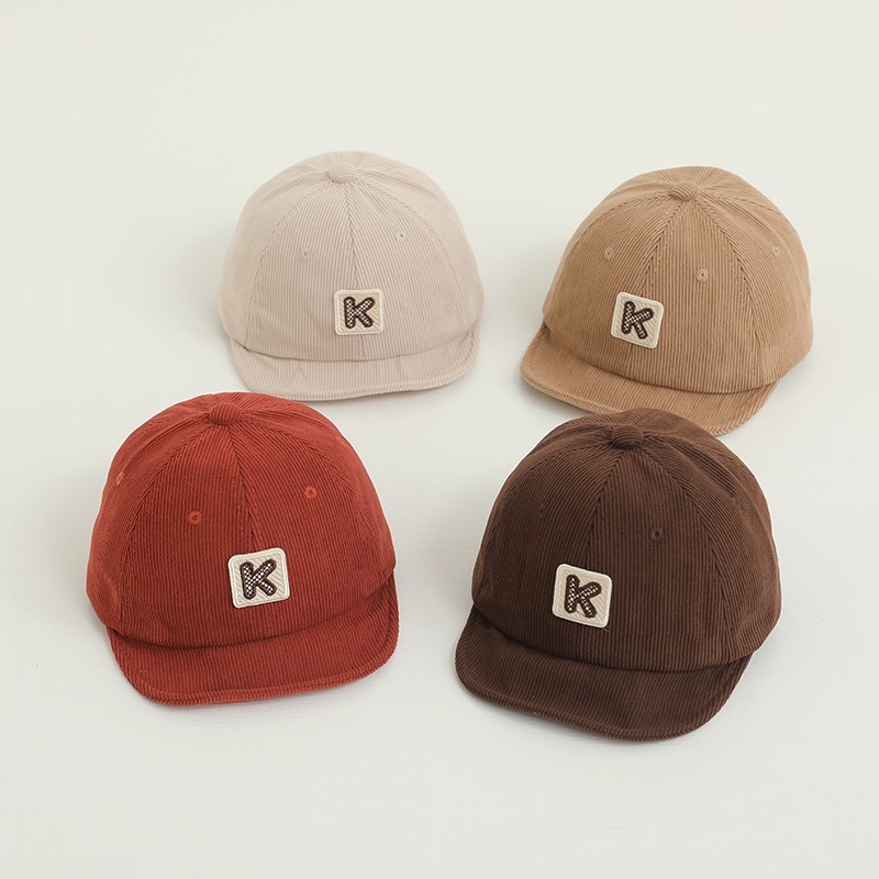 Topi Anak Laki Laki Import Topi Anak Cowok Motif huruf K topi Anak Balita 1-5 Tahun