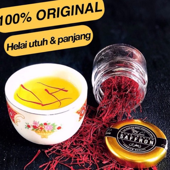 

Best Produk PROMO! Saffron 1 gr Super Negin (Finest Quality) 100% Original Iran Best Product