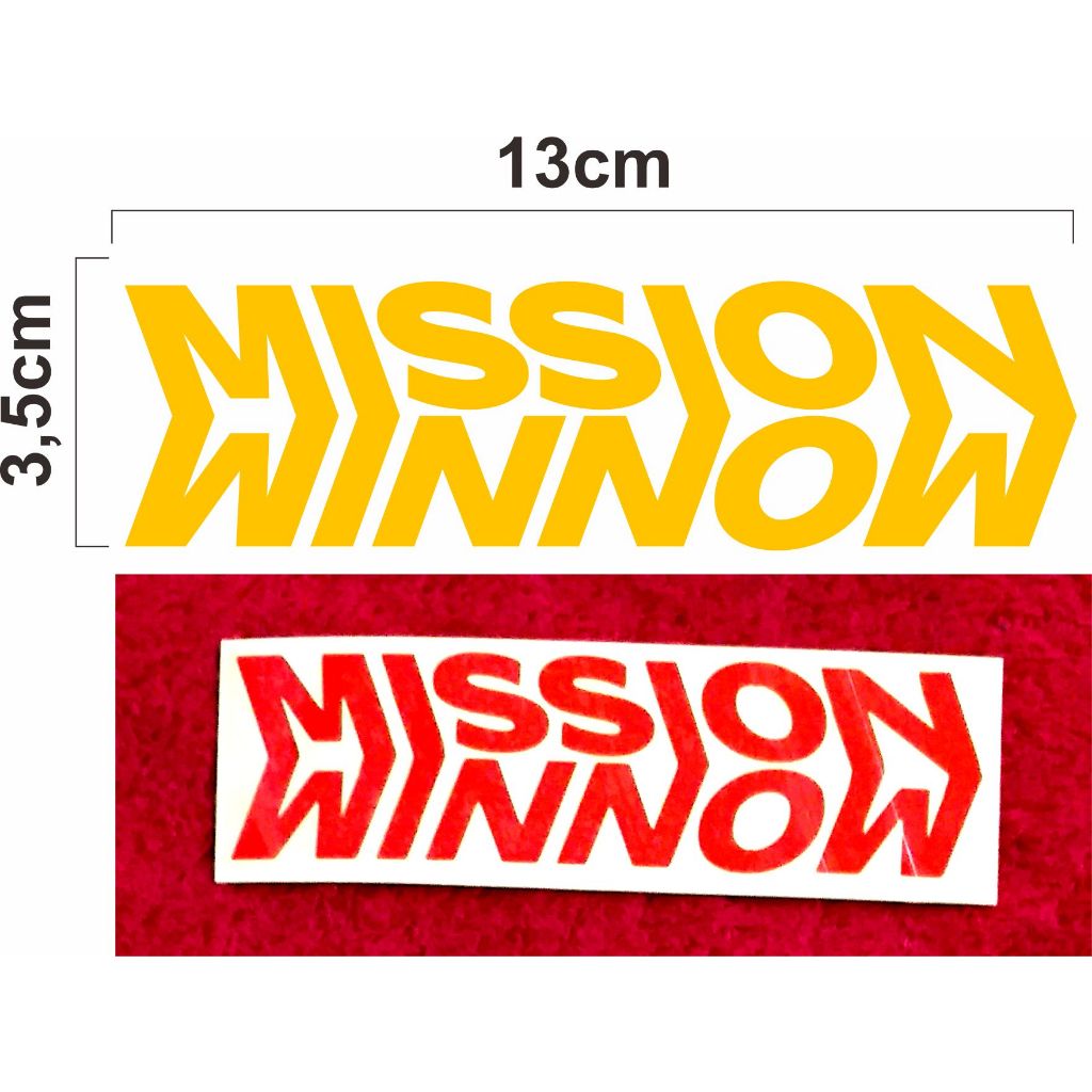 Stiker cutting mission winnow, sticker mission winnow