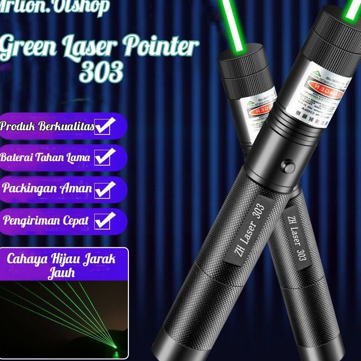Ready Laser/Green Laser Pointer Vanstar V-303/Laser Hijau Ready stock