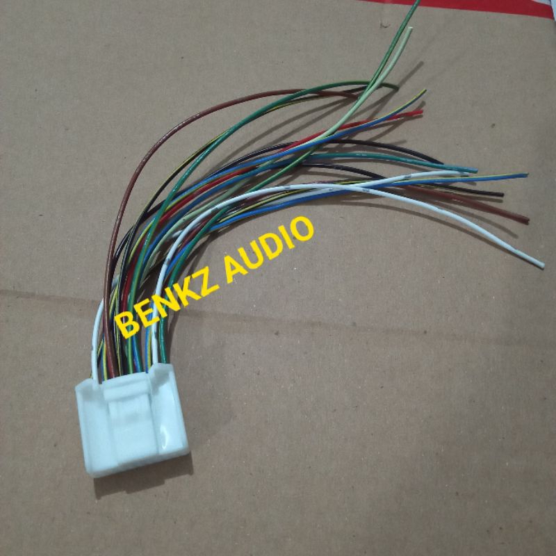 Soket 20 pin toyota full kabel