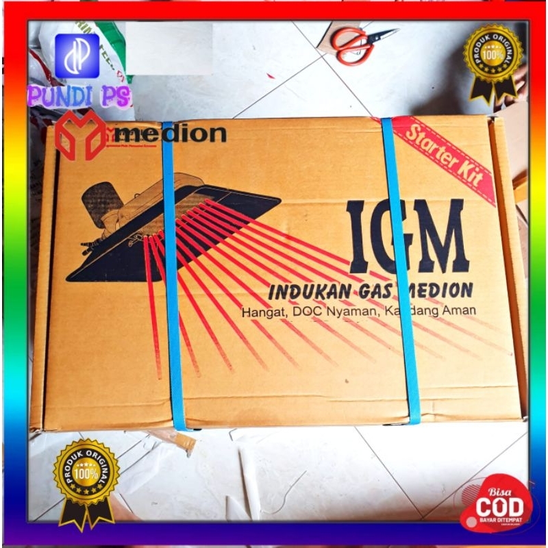 IGM MEDION Pemanas Indukan Ayam Komplit 1Set
