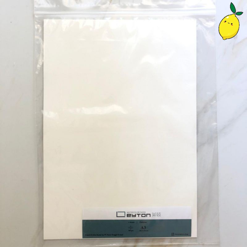 

Leyton Watercolor Paper Cellulose 300gsm A3 5 Lembar