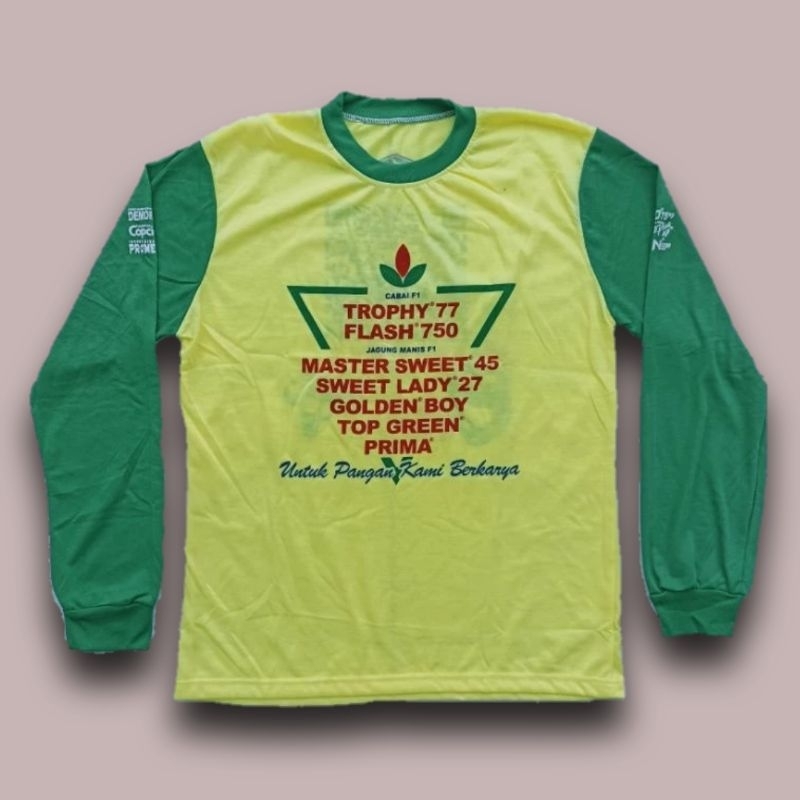Kaos Promosi Petani Lengan Panjang