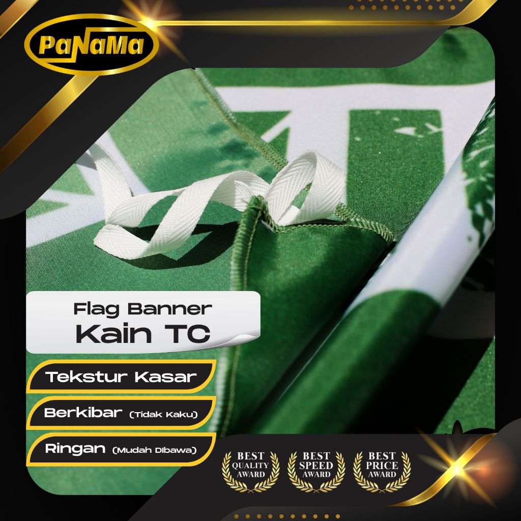 RB Cetak Spanduk Kain TC / Print Flag Banner / Spanduk Pecel Lele