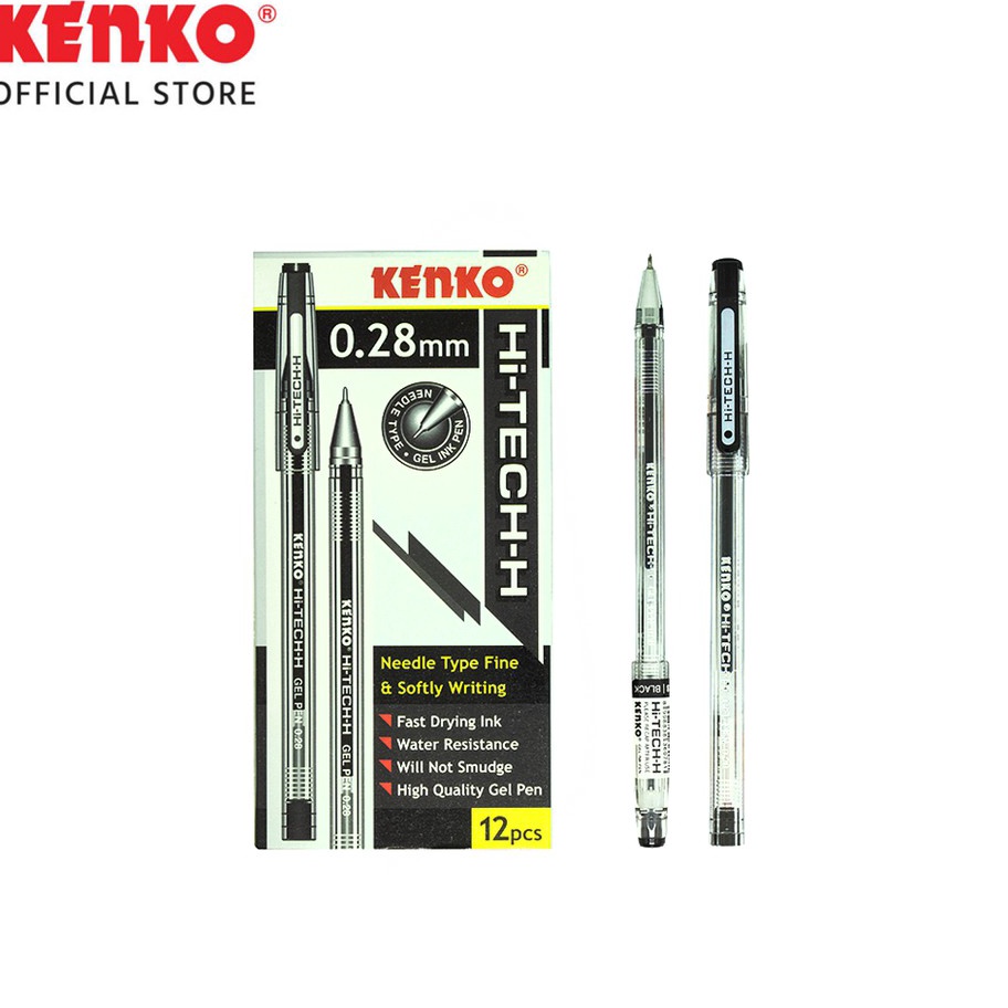 

Bayar Di Tempat Pen Hitec Kenko 0.28 [Per Lusin]