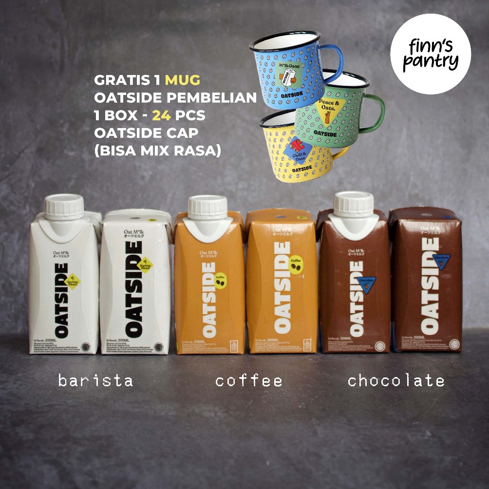 

[✃R5\] (1 BOX) OATSIDE Mini Cap/Straw 200ml With Discount