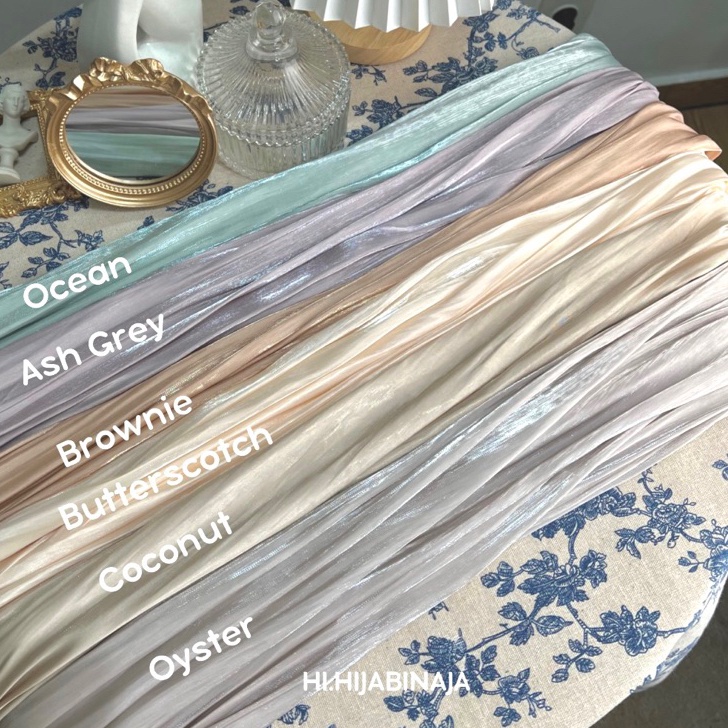 Promo PASHMINA SHIMMER//YARA SHIMMER SILK//PASHMINA SHIMMER SILK//SHIMMER SILK