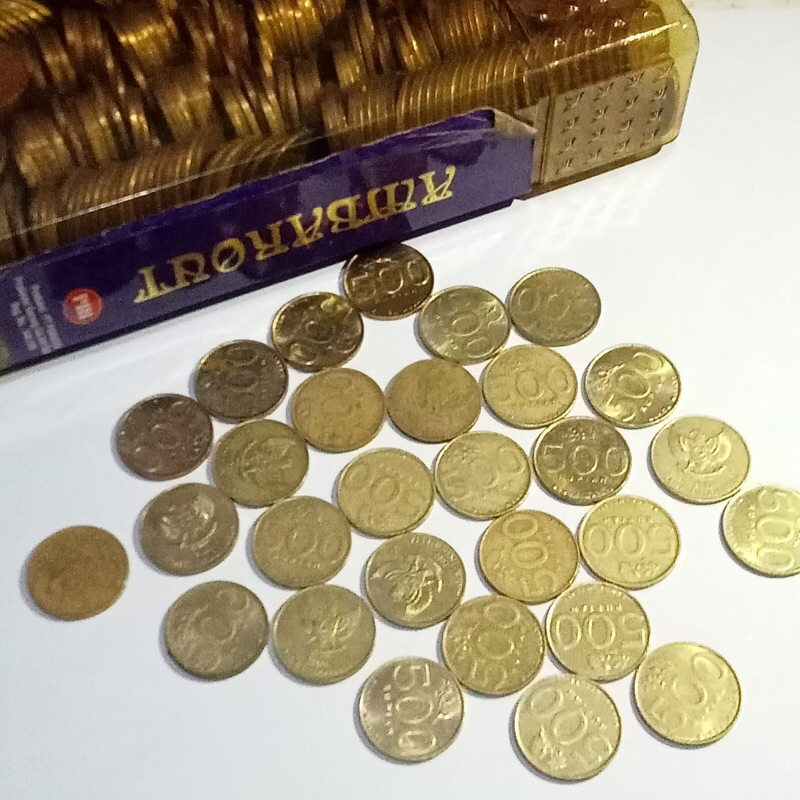 Koleksi Uang logam 500 Rupiah 1997-2003