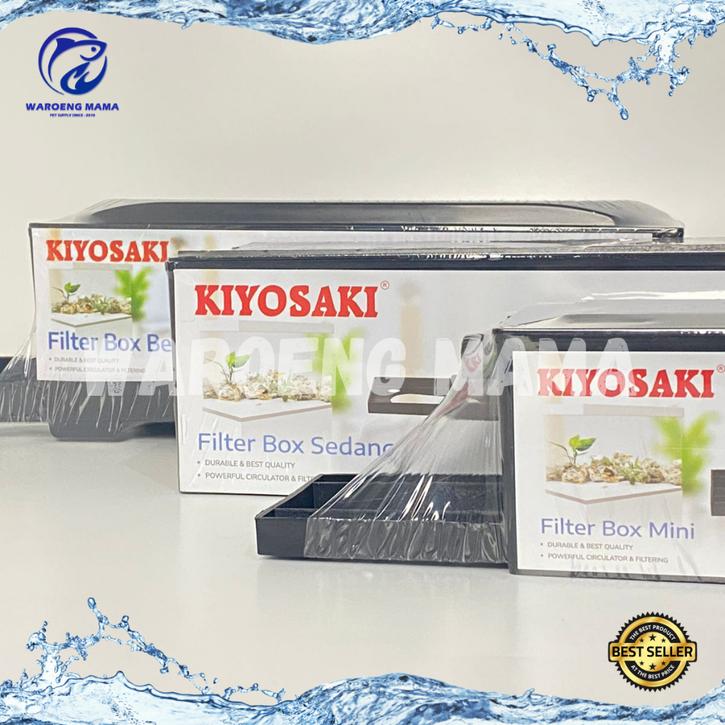 Box Filter Aquarium Besar Kiyosaki Top Filter Kosong Aquascape