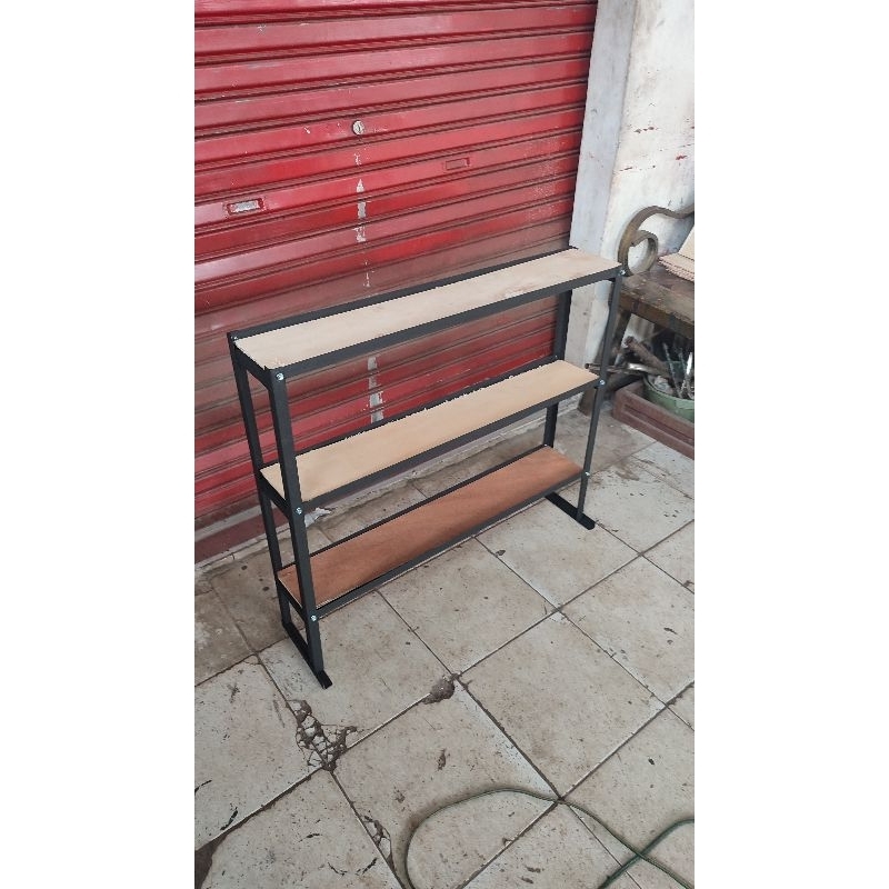 Rak Aquarium 3 susun 80x20 / Rak Sepatu / Rak Barang