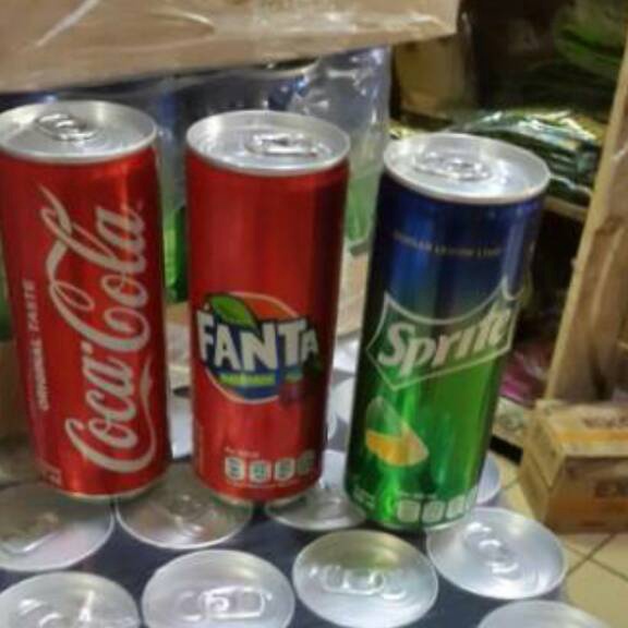 

[KODE PRODUK N9MJJ6737] Fanta/cola/sprite KALENG 250 ML khusus gojek