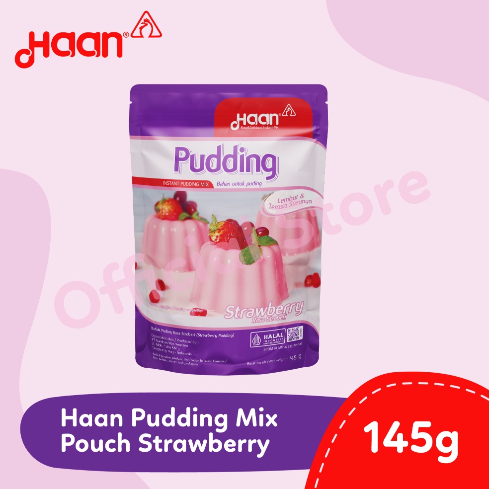 

[❊N24<] HAAN PUDDING STRAWBERRY145gr [22]