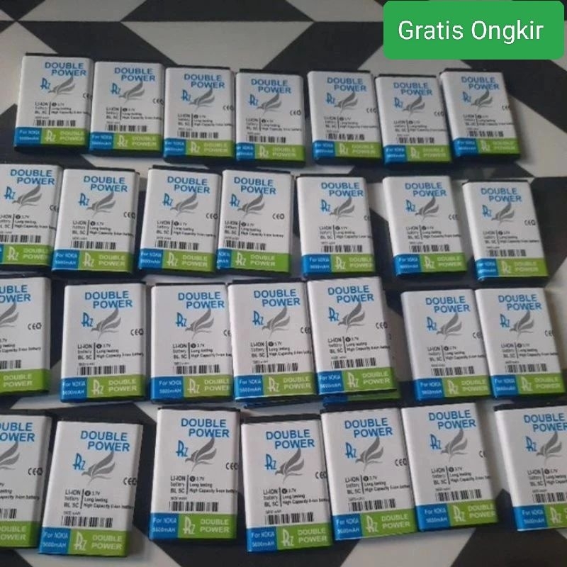 Meimeila Baterai Doubel Power Nokia Bl5C Bl4C Bl5Cb Bl4Cb Battery Battry Bl 5C Bl 4C Bl 5Cb Bl 4Cb