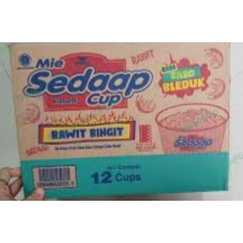 

Mie Sedaap Cup Instant Kuah Rawit Bingit Rasa Baso Bleduk - 75 gr (Kemasan Karton)