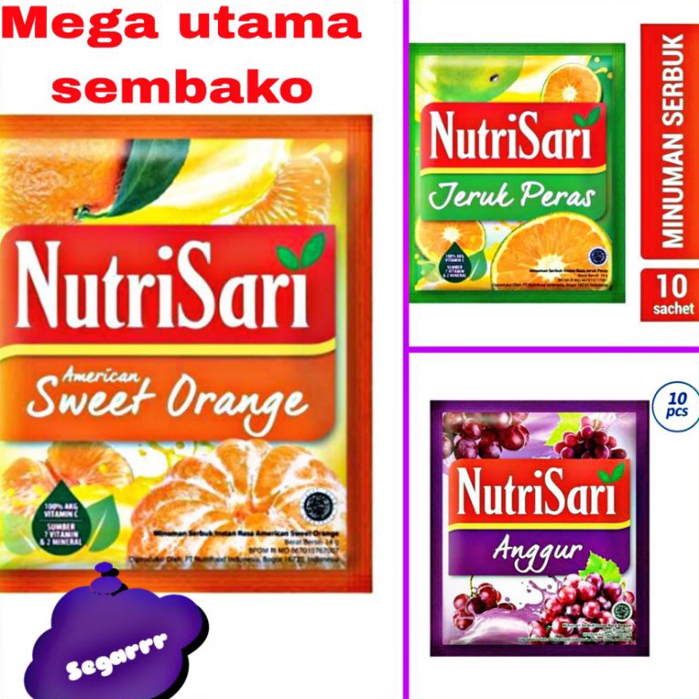 

L4r!s Nutrisari renceng isi 10saset varian Berkah Shopee