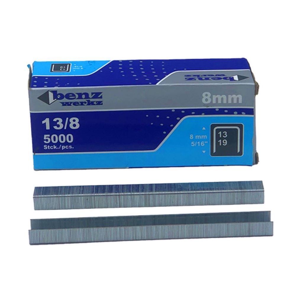 

Harga Mur4h Isi Staples Manual / Staples Tembak Guntacker Merek BENZ WERKZ Original Uk. 13/8mm (8mm) - untuk Pengerjaan Jok Motor, Jok Mobil, Sofa, Funiture, Kayu Paling Diminati