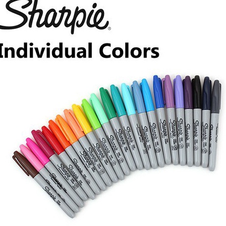 

Ready Stock Sharpie Fine Point Permanent Marker Individual Colors